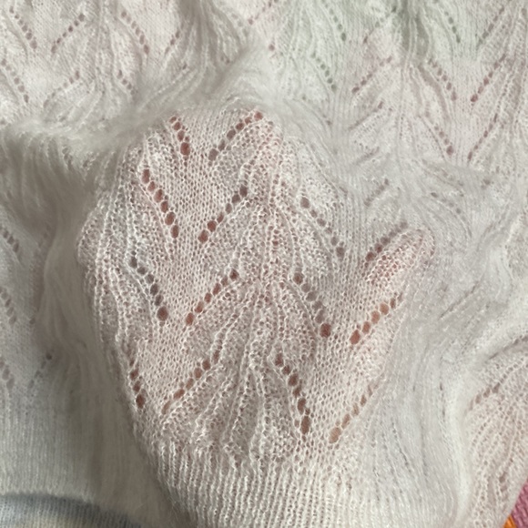 MANGO open work knit top - Picture 9 of 11